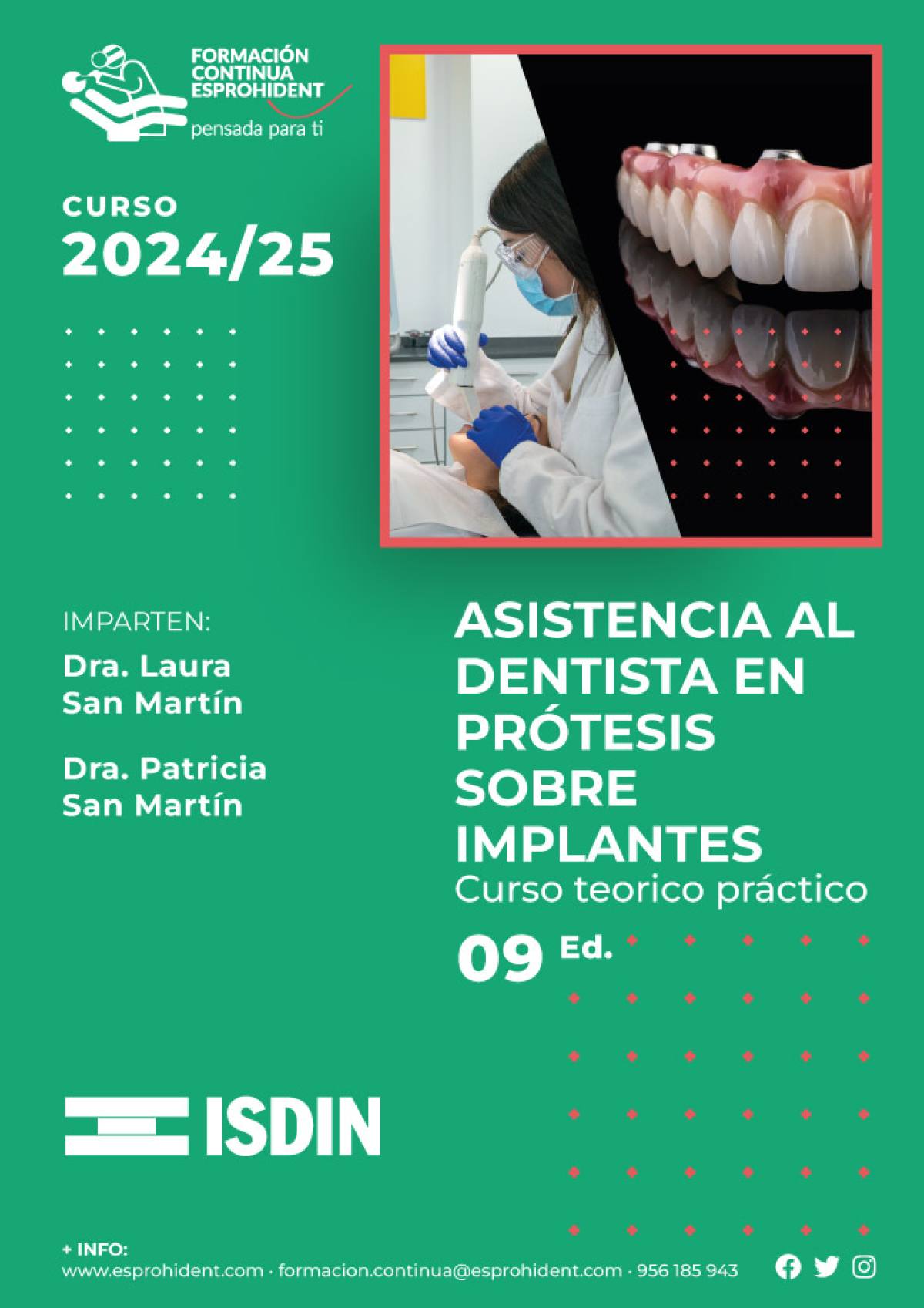 Asistencia al Dentista en Prótesis sobre Implantes