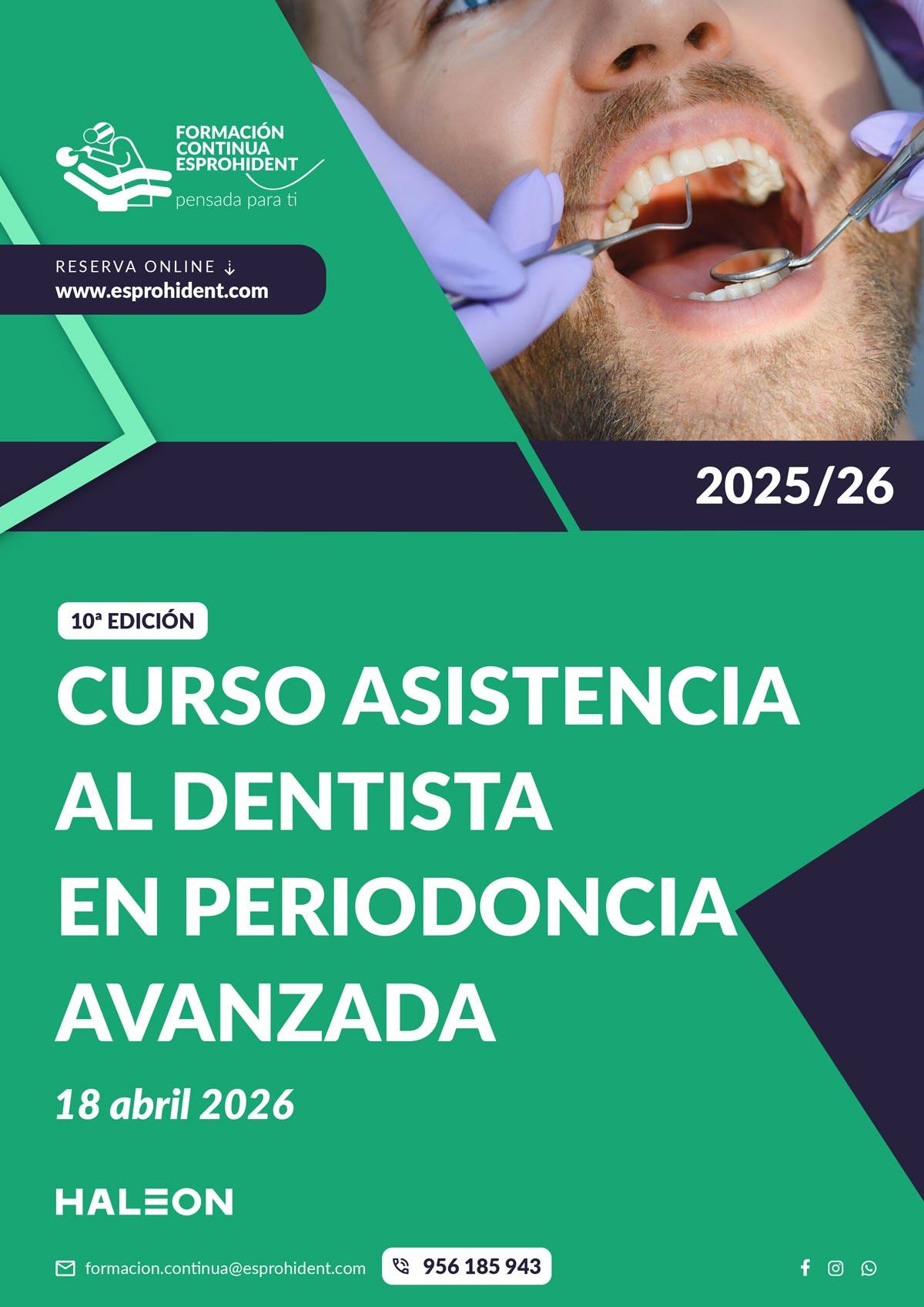 Curso Asistencia al Dentista en Periodoncia Avanzada 10ª Edición